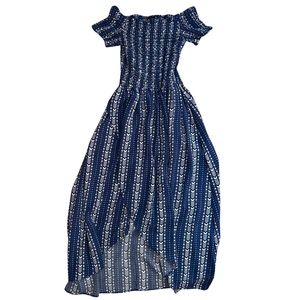 Rue21 Off The Shoulder Flowy Maxi Dress